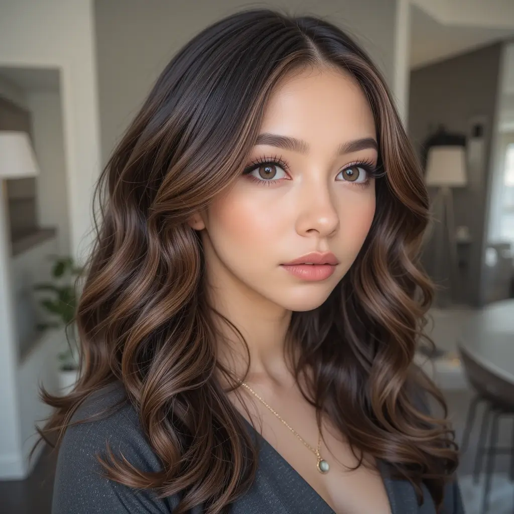 Curled Ends on Long Hair