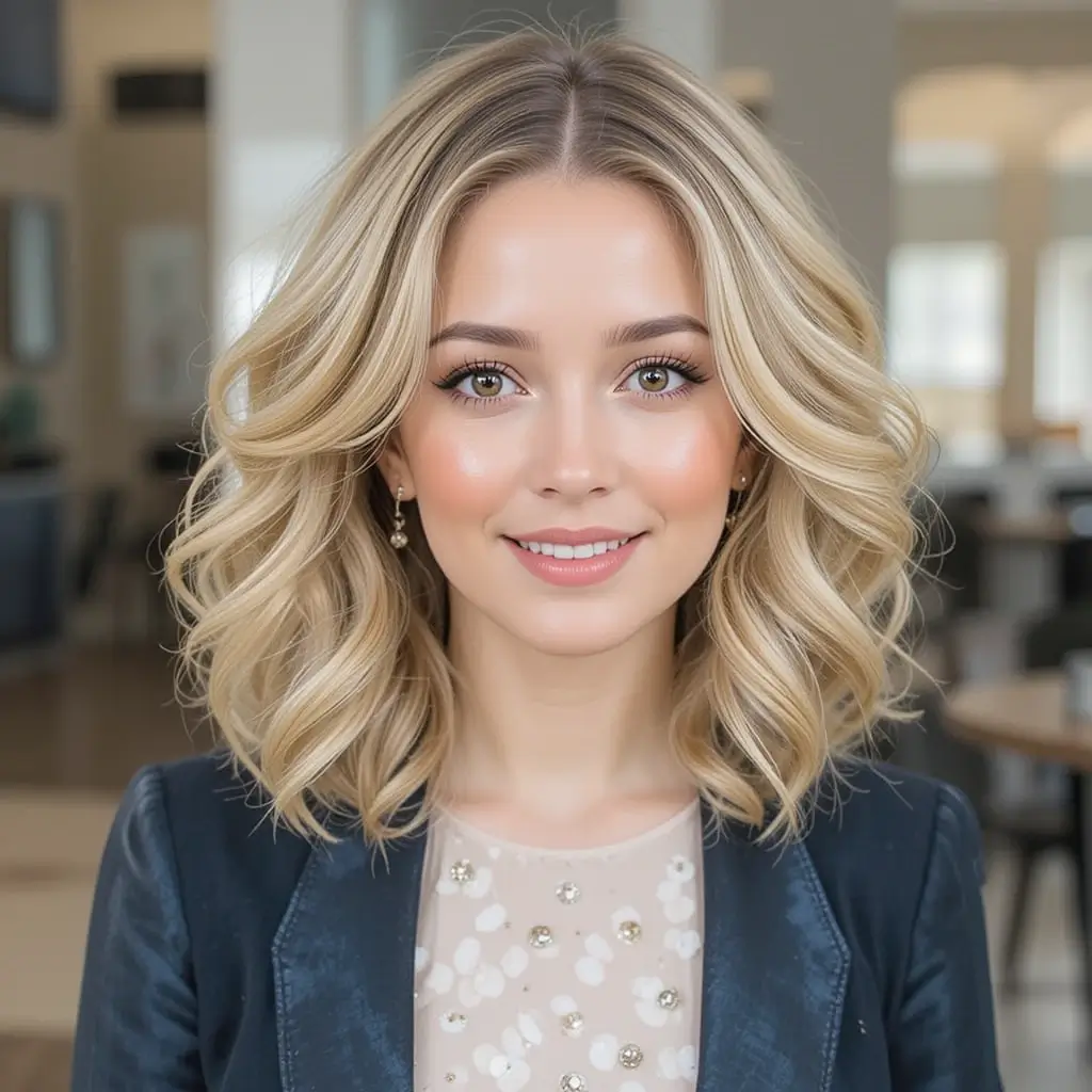 Curled Ends with Volume