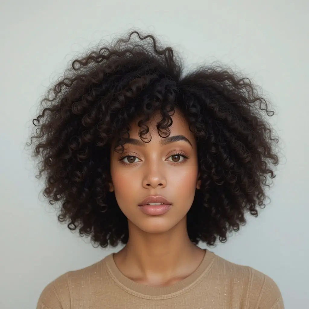 Curly Afro