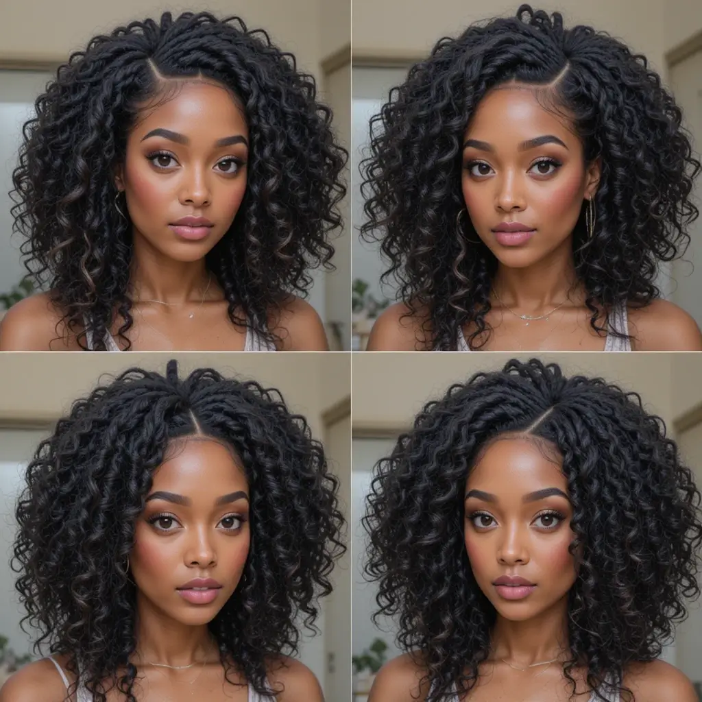 Curly Crochet Braids