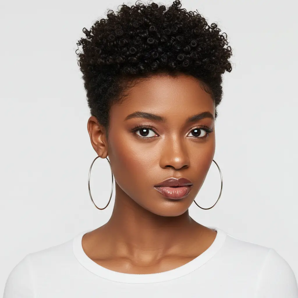 Curly Crop Cut