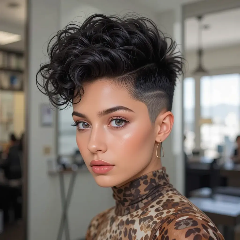 Curly High Top