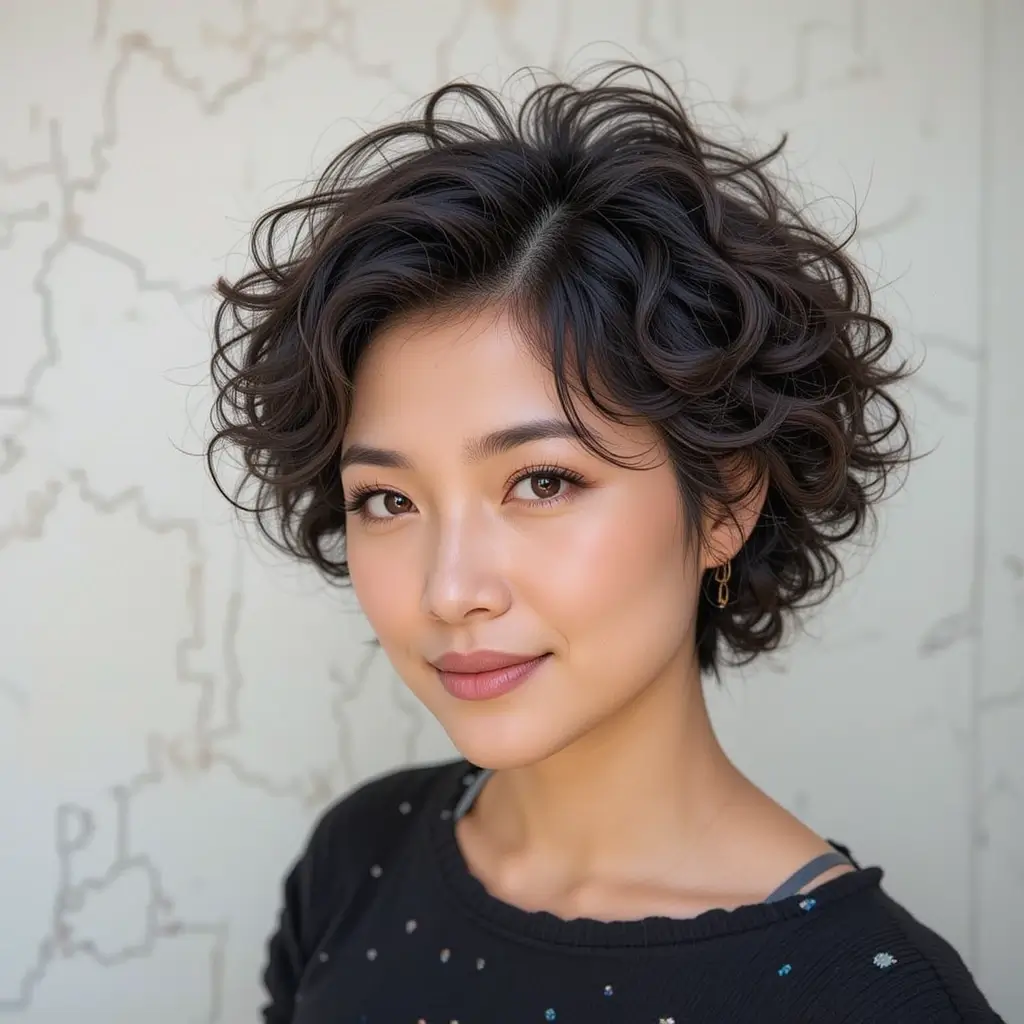 Curly Short Cut