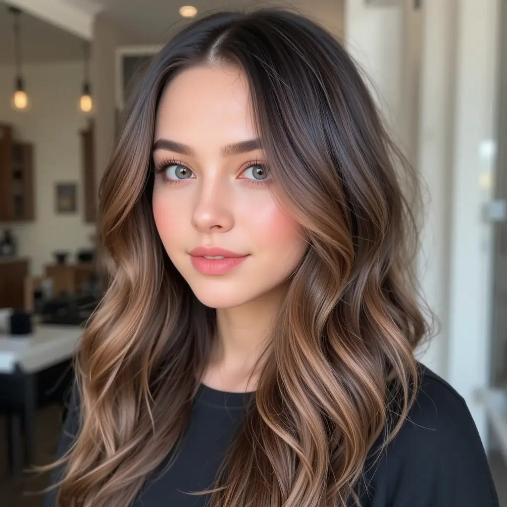 Dark Brown with Honey Babylights