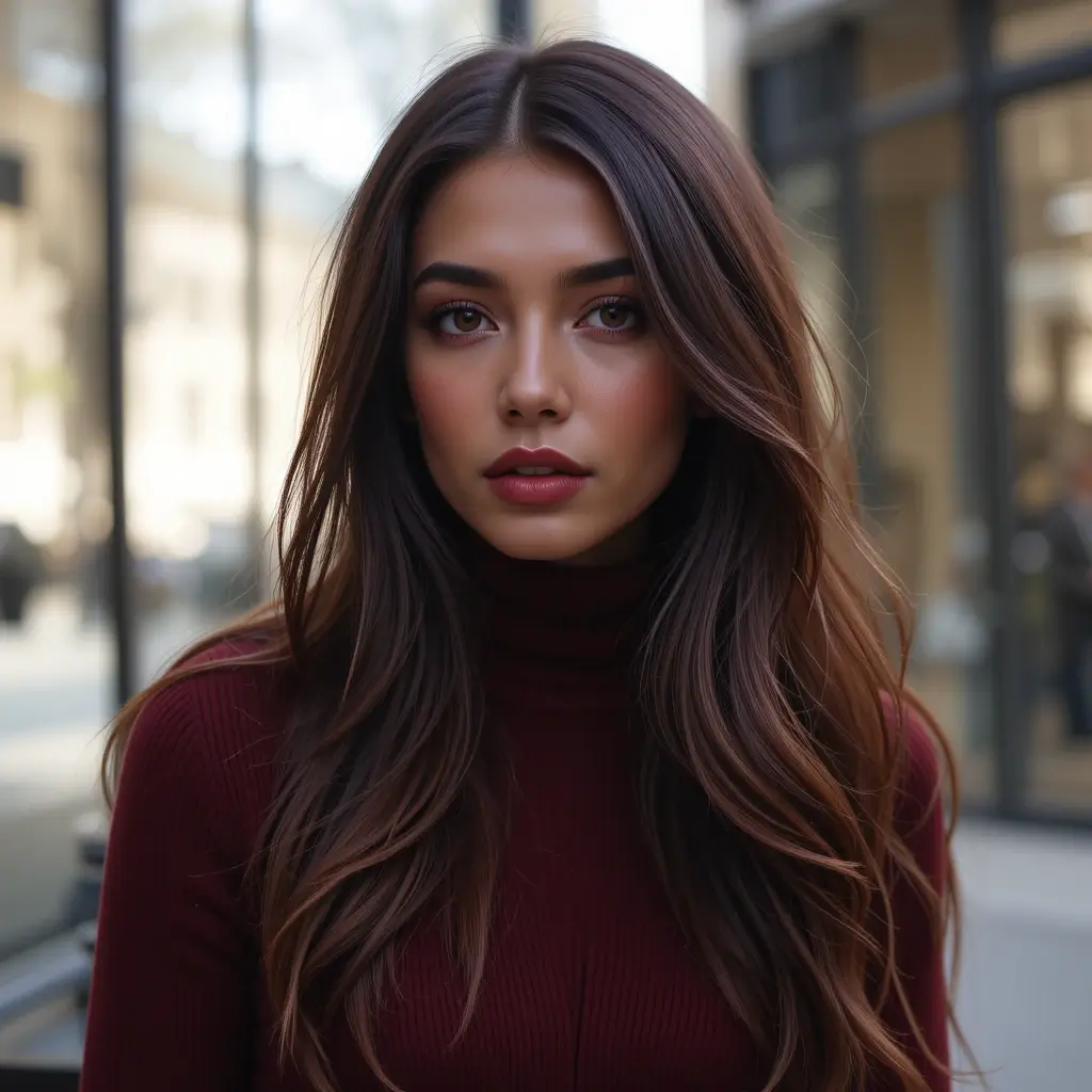 Deep Burgundy