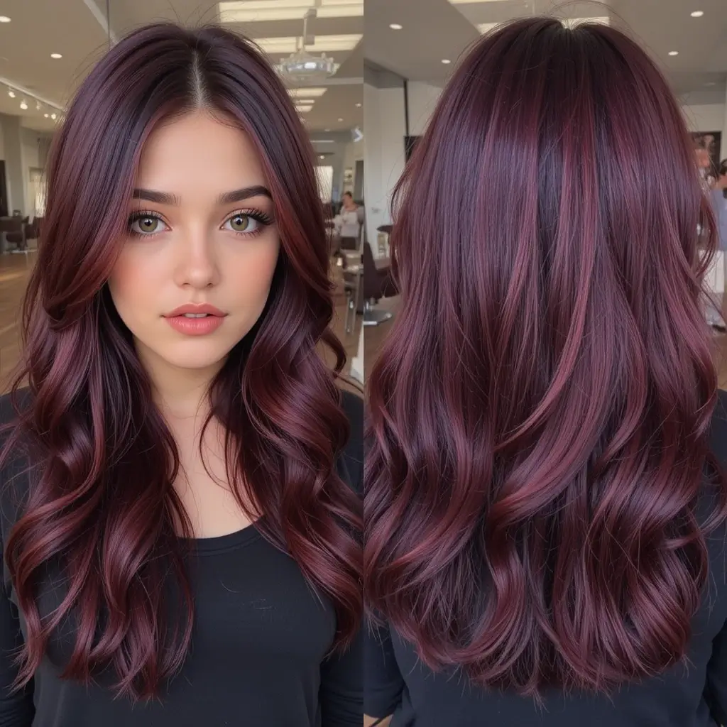 Deep Wine Red