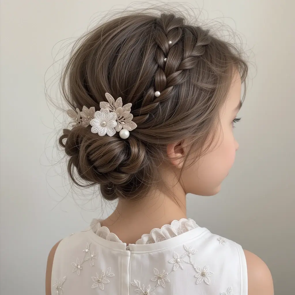 Double Braid Bun