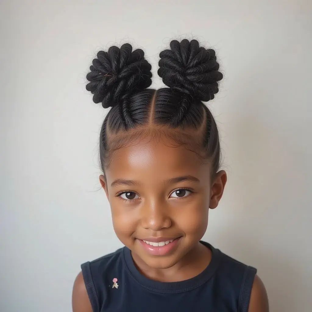 Double Bun Twists