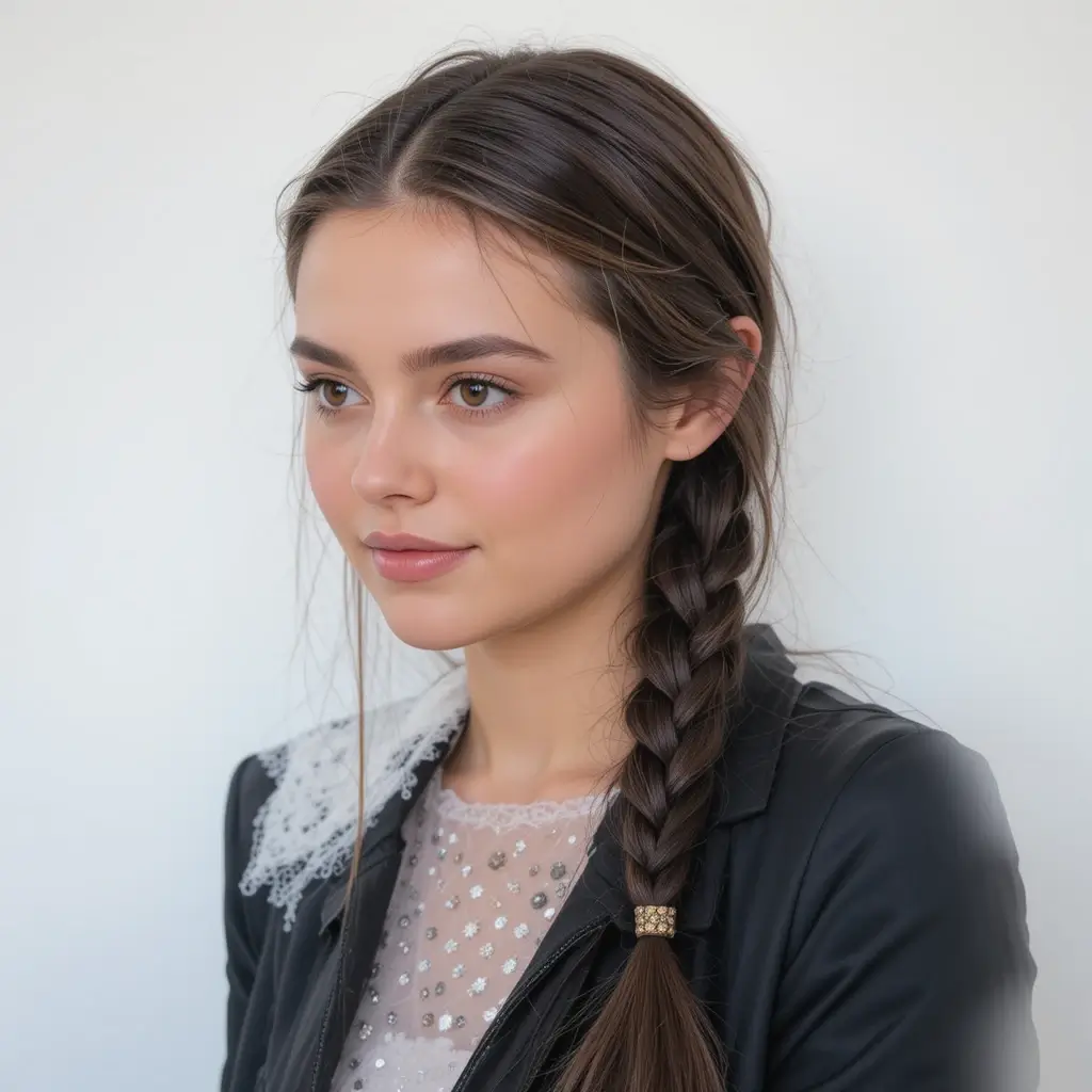 Double French Braids
