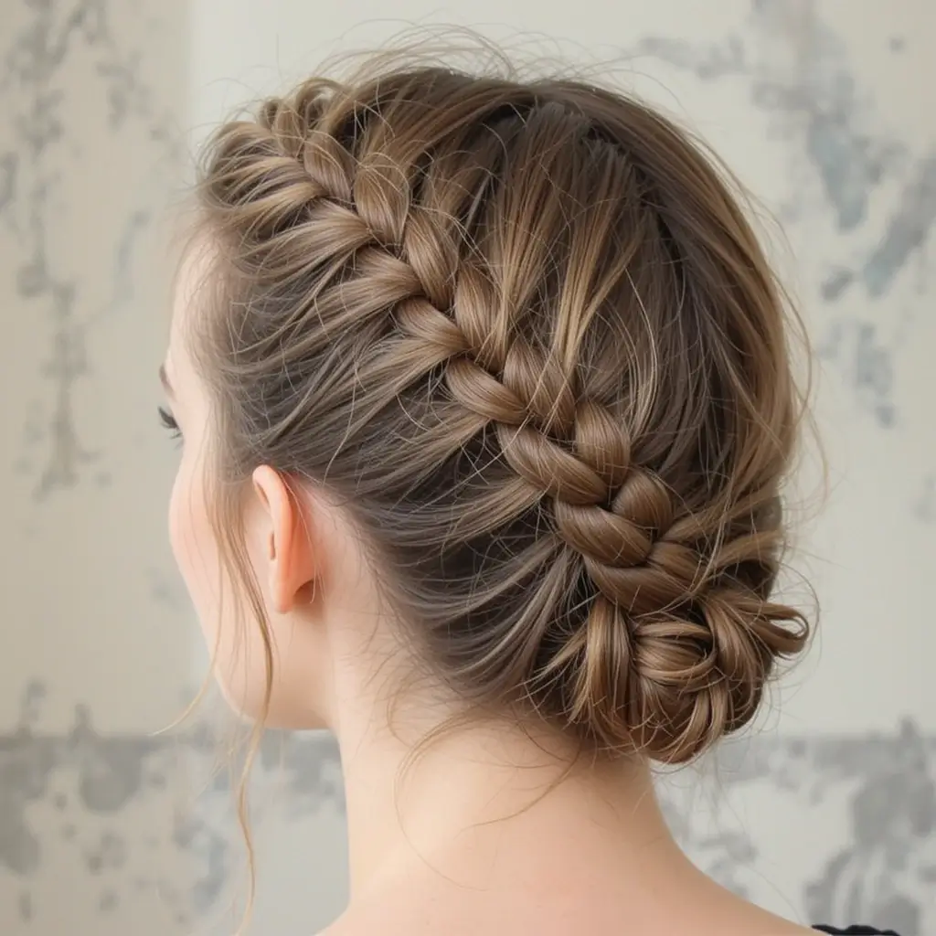 Dutch Braid Crown