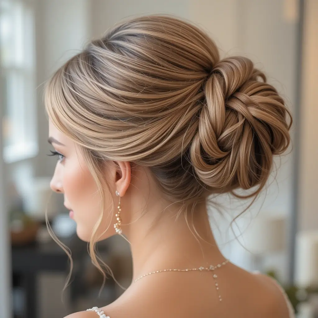 Elegant Knotted Updo