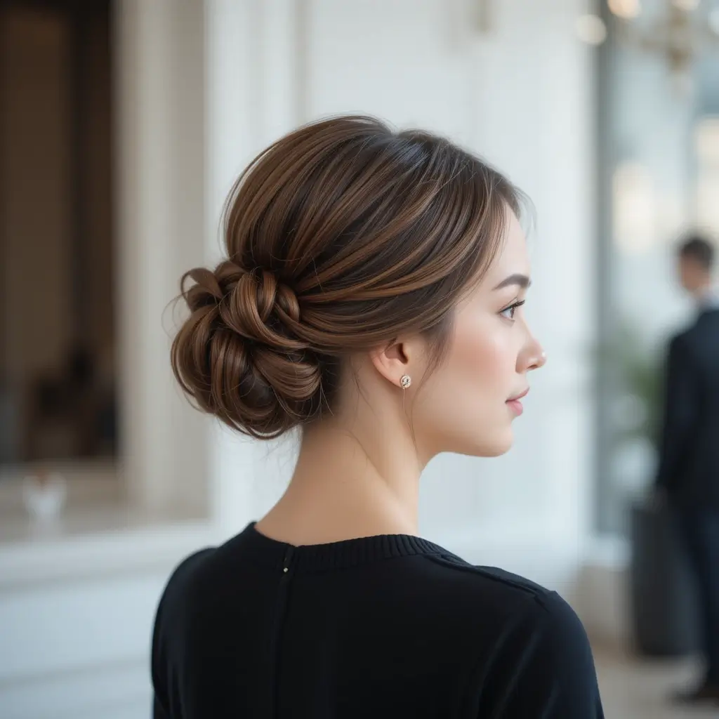 Elegant Low Chignon