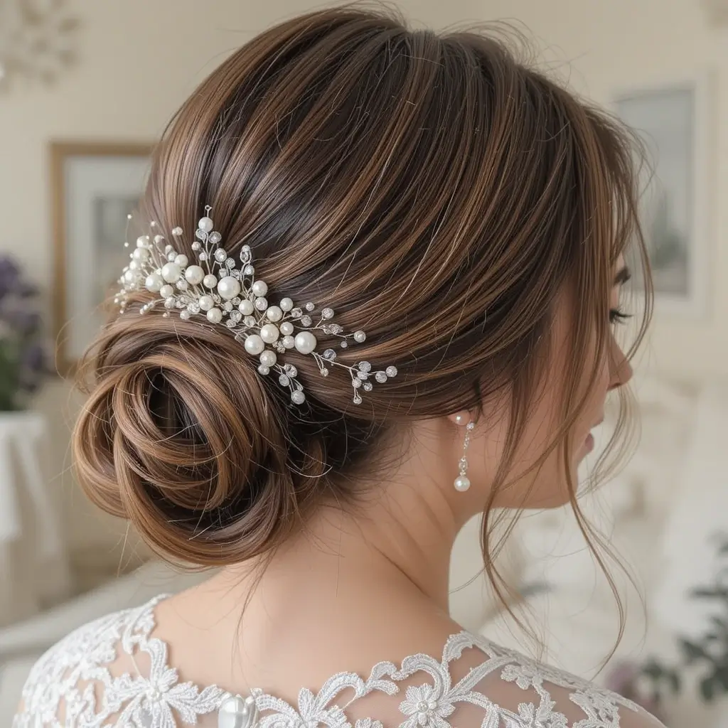 Elegant Low Chignon