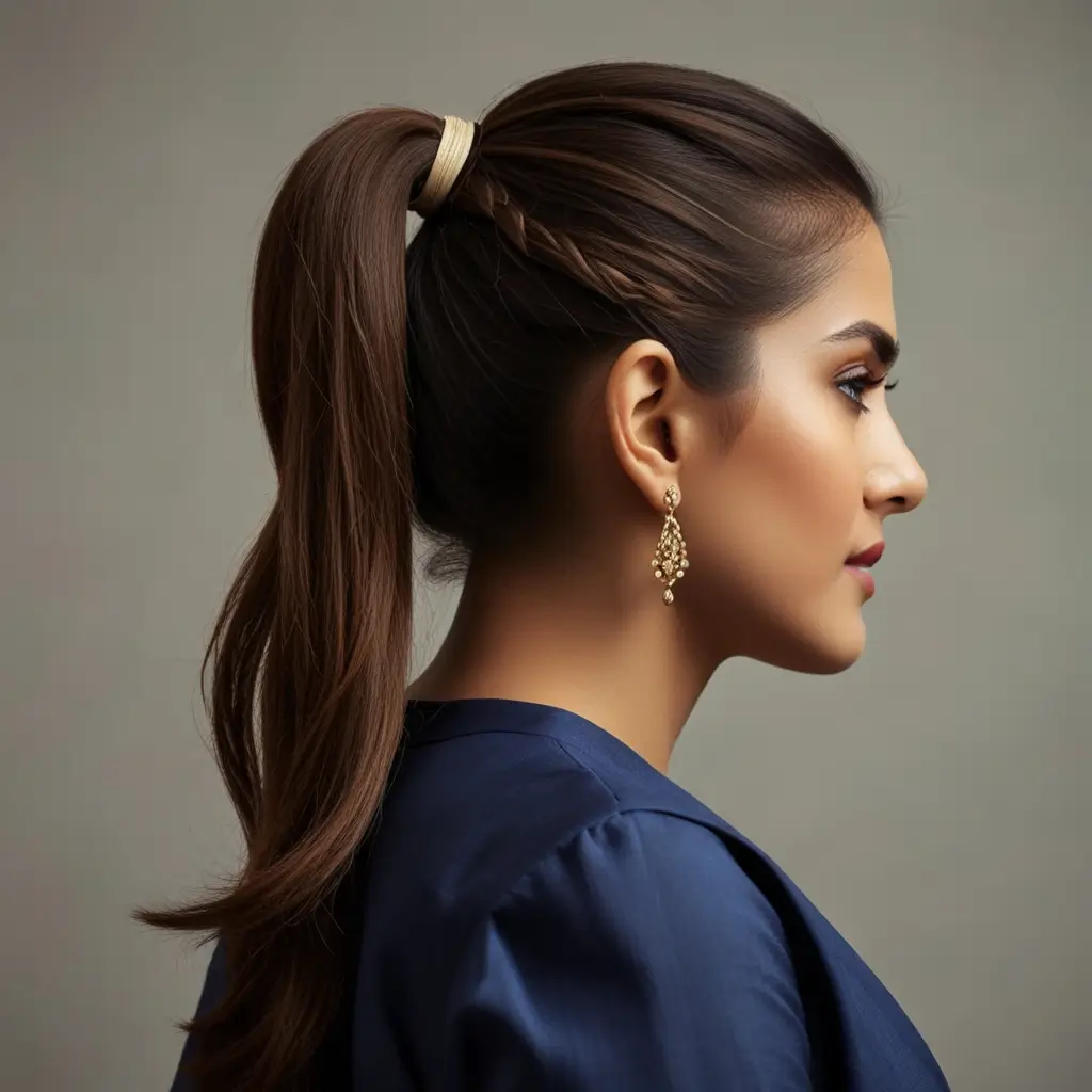 Elegant Low Ponytail