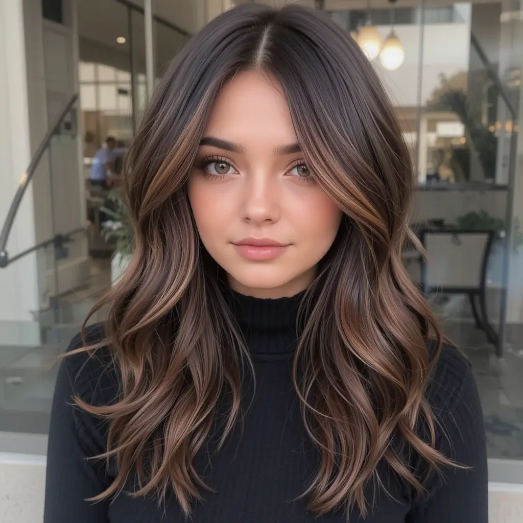 Espresso with Chestnut Highlights