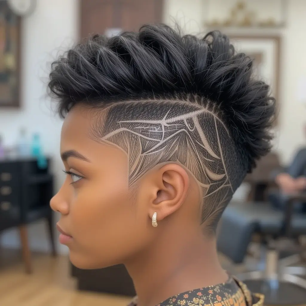 Fade with Line Design
