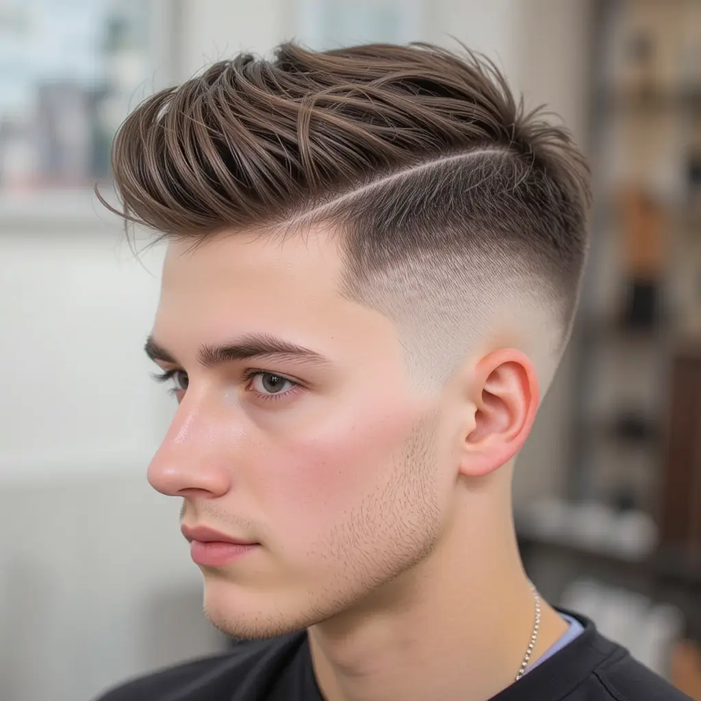 Faux Hawk Fade