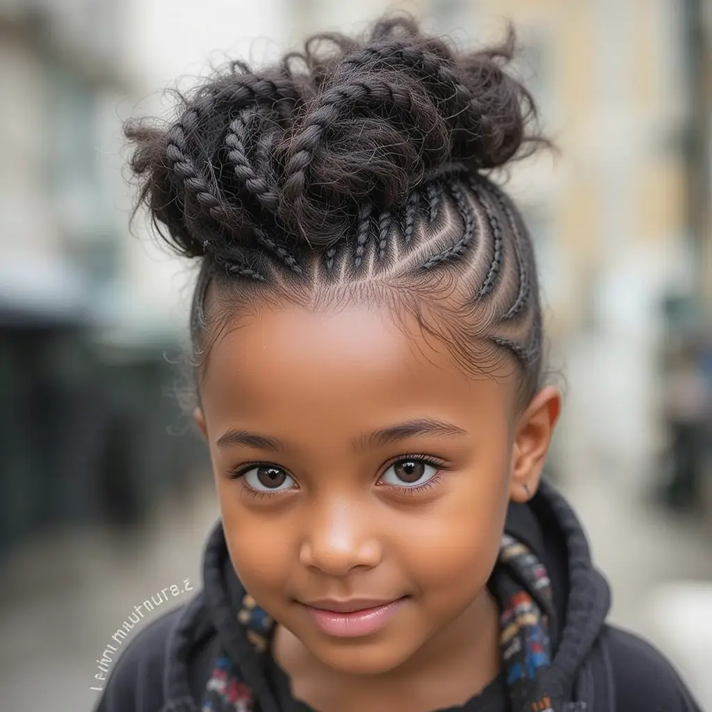 Faux Hawk with Braids