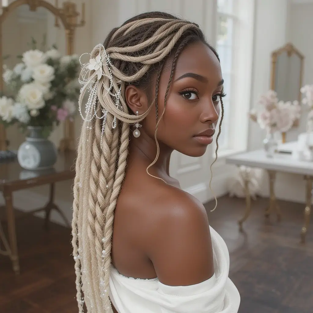 Faux Hawk with Defined Curls