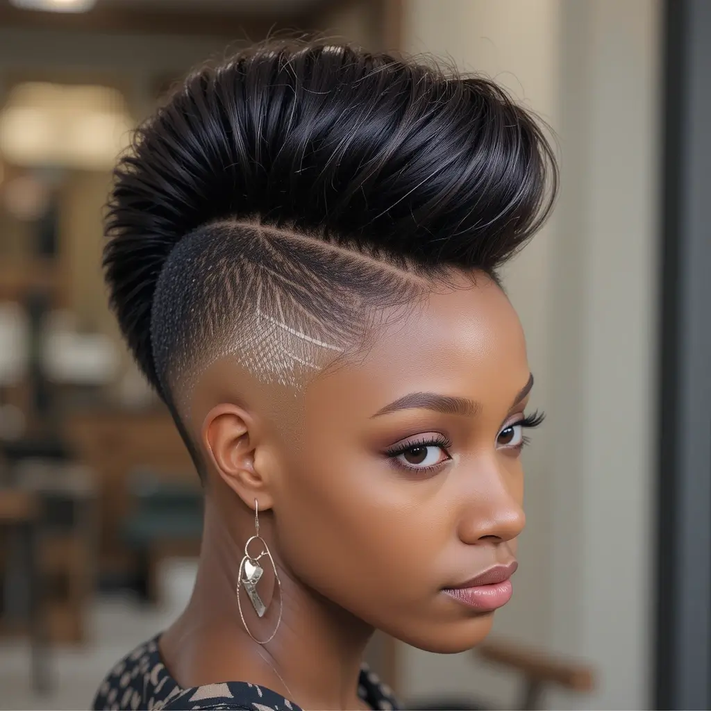 Faux Hawk with Undercut
