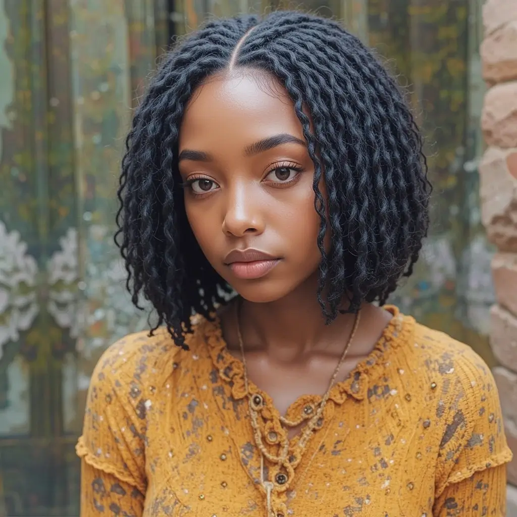 . Faux Locs Bob
