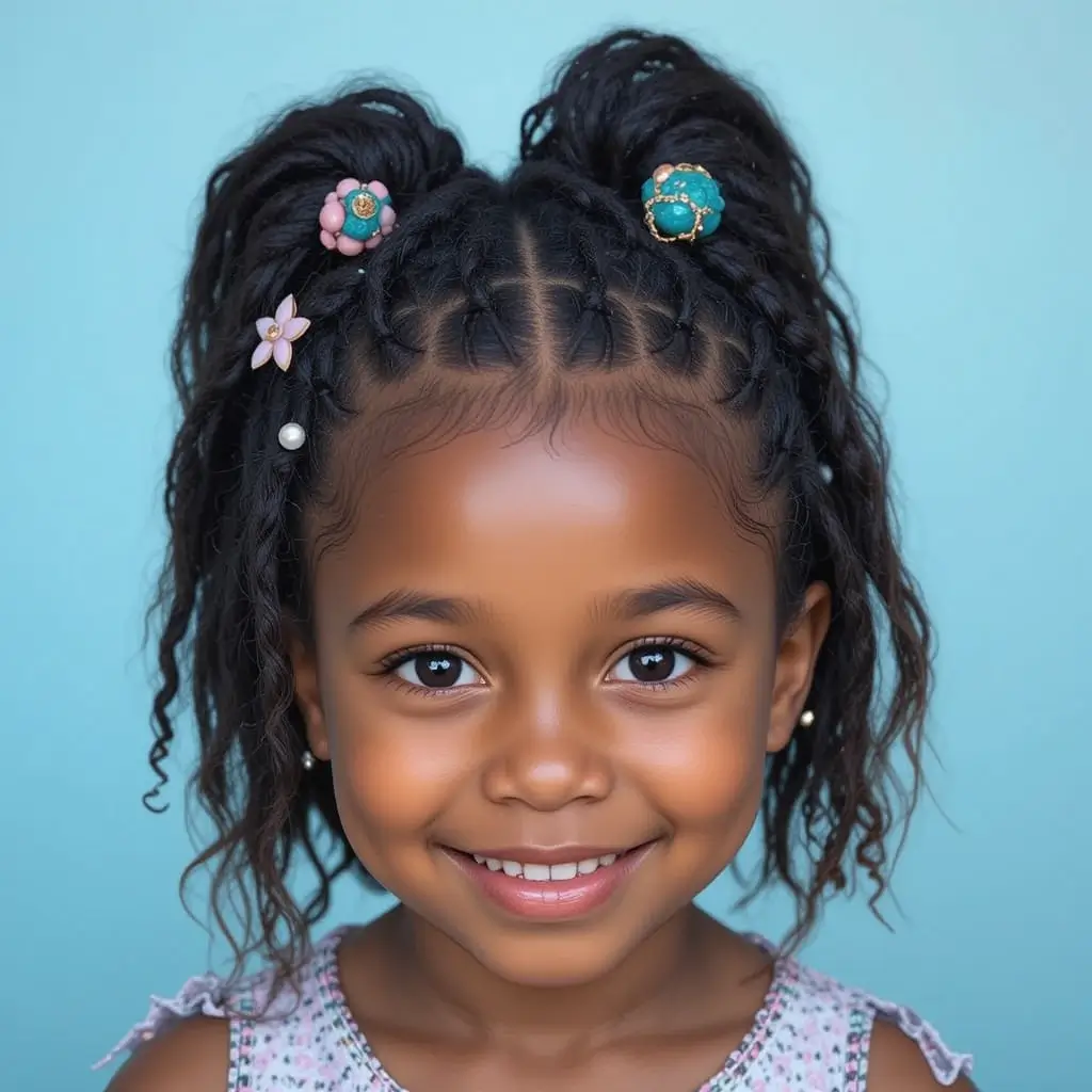 Faux Locs for Kids