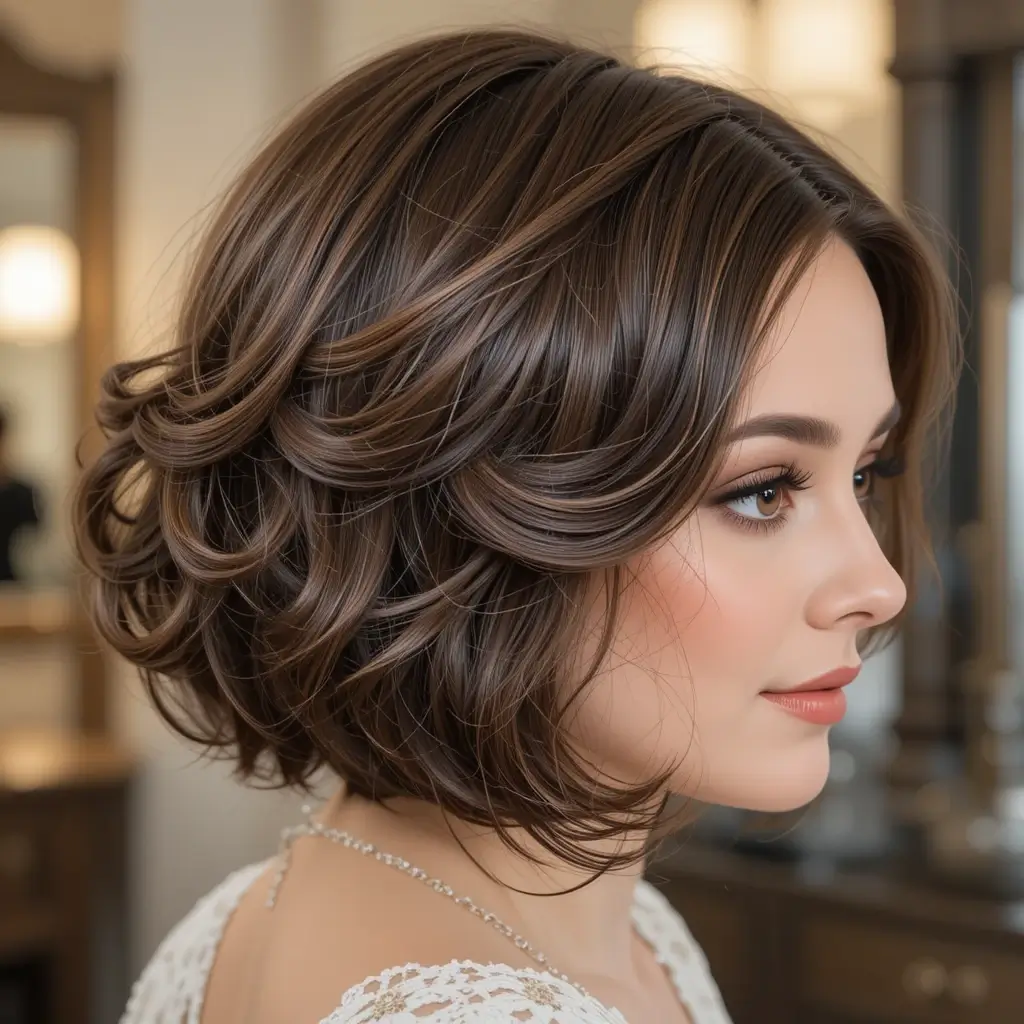Finger Wave Bob for a Vintage Touch