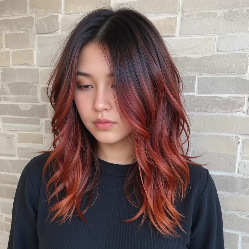 Fire Ombre Effect