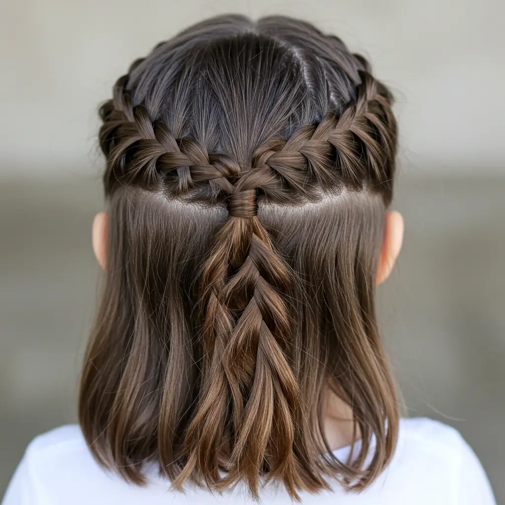 French Braid Crown