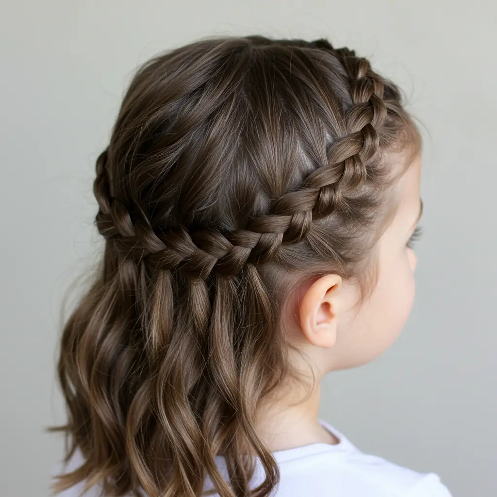 French Braid Crown