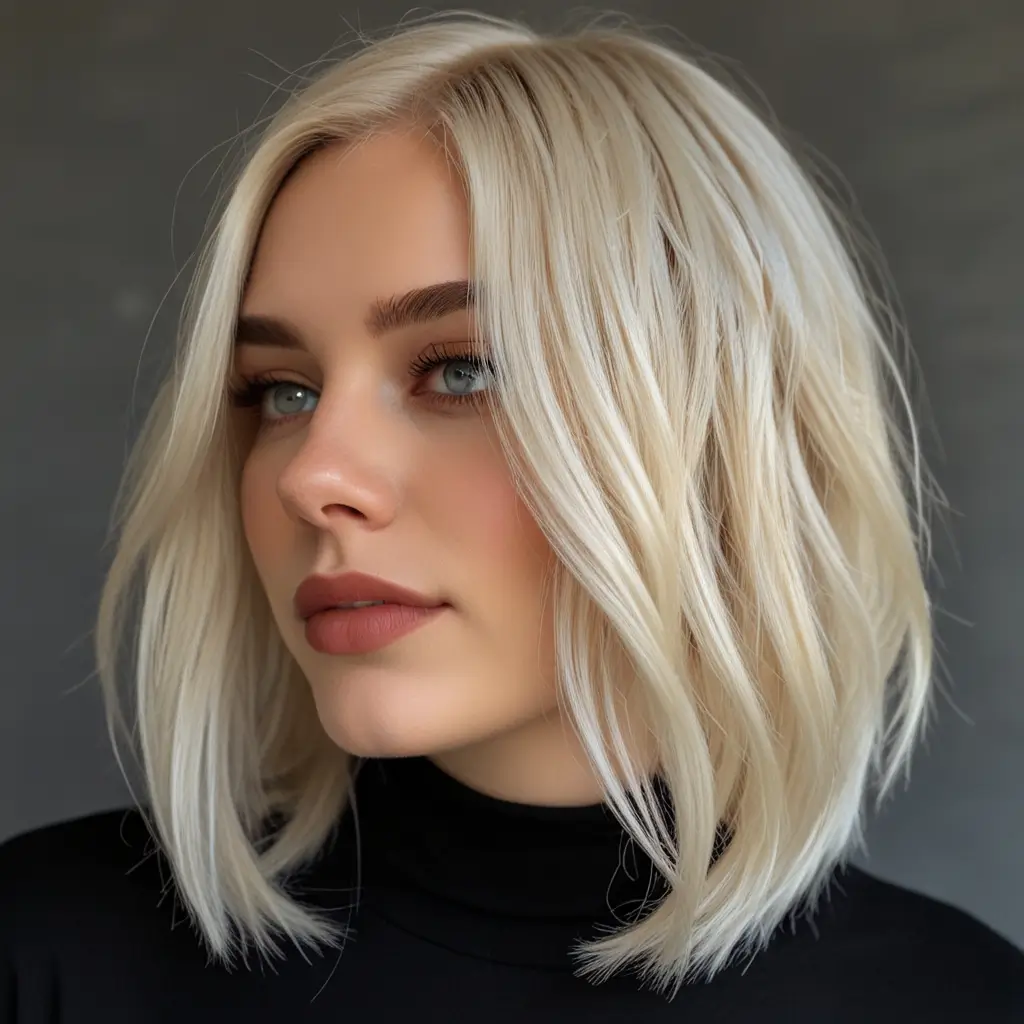 Frosted Blonde Waves