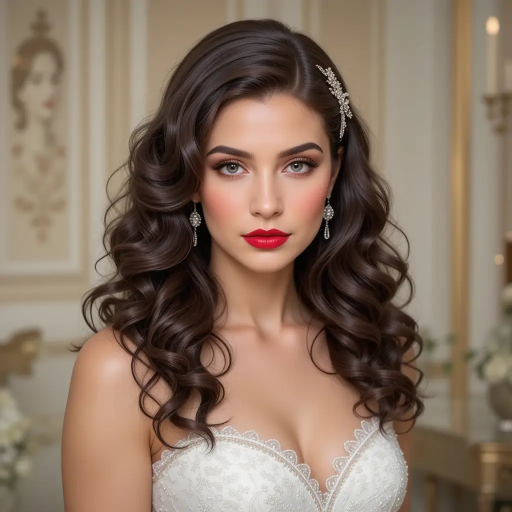 Glamorous Old Hollywood Waves