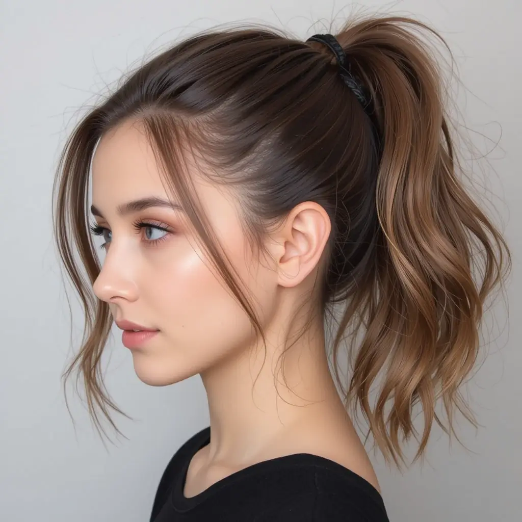 Half Ponytail