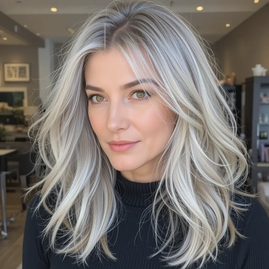 Half-Up, Half-Down Style