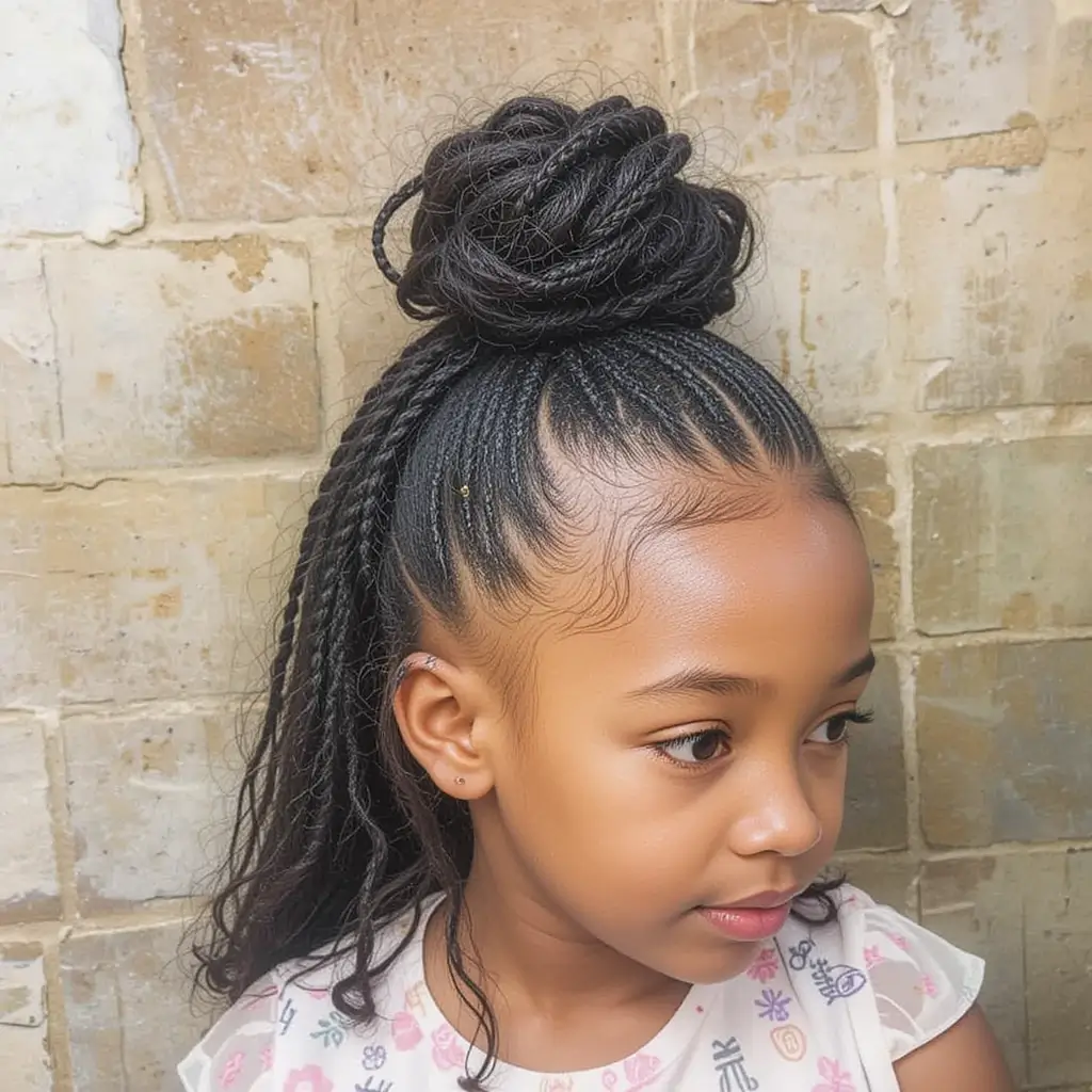 Half-Up, Half-Down Twists