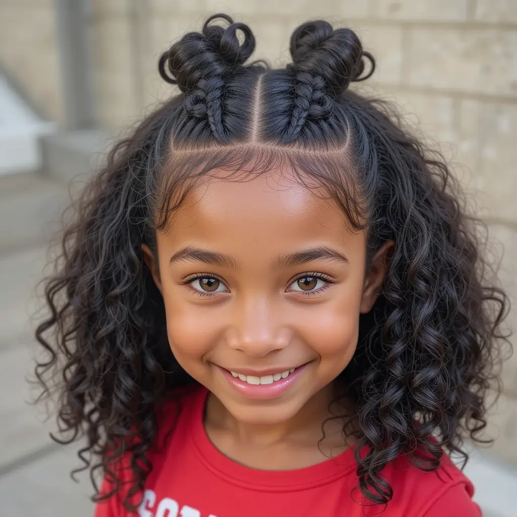 Half-Up, Half-Down Twists