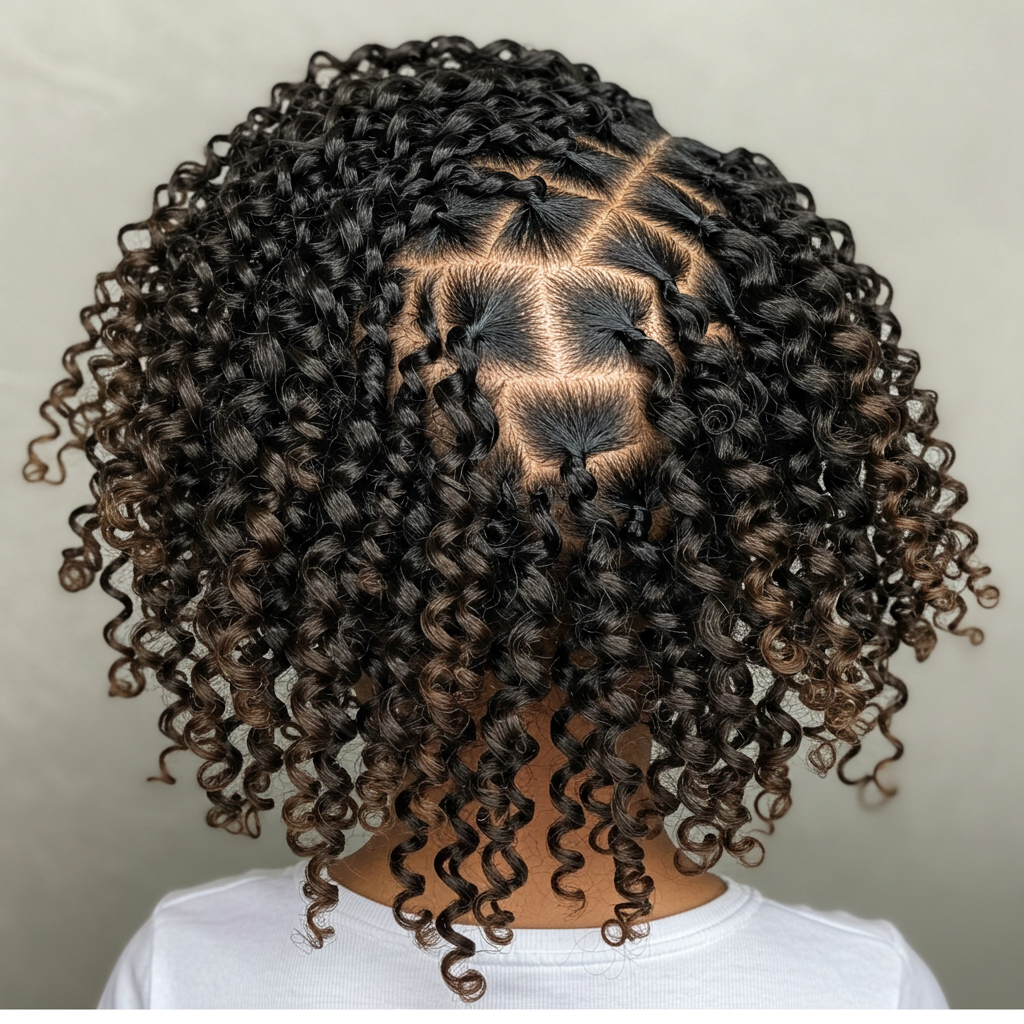 Half-Up, Half-Down Twists