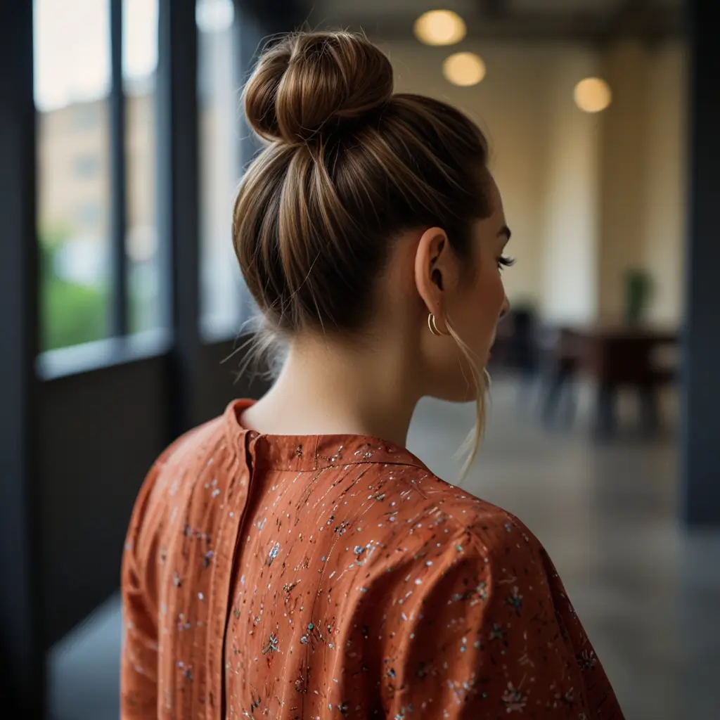 Half-Up Top Knot