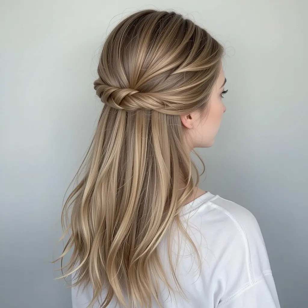 Half-Up Twist