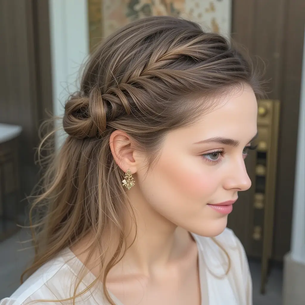 Half Up Twist