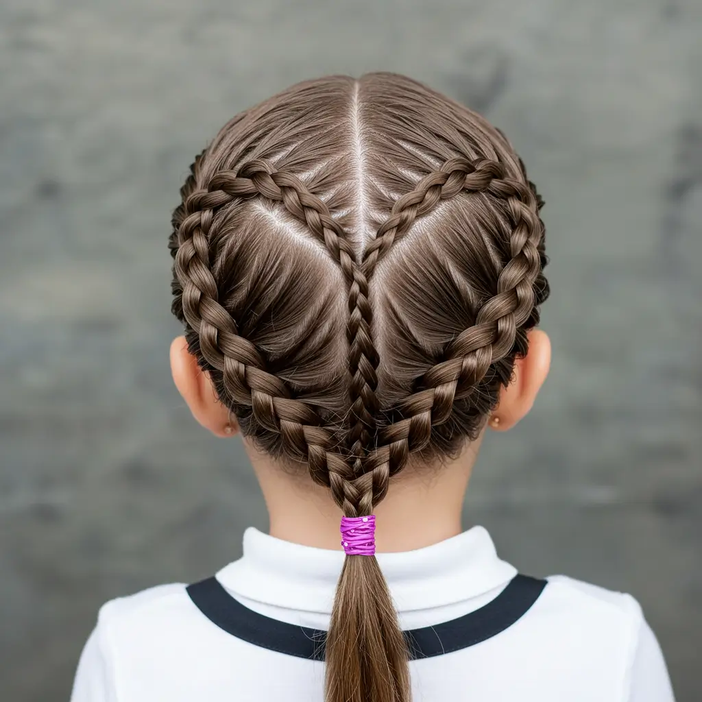 Heart-Shaped Braids