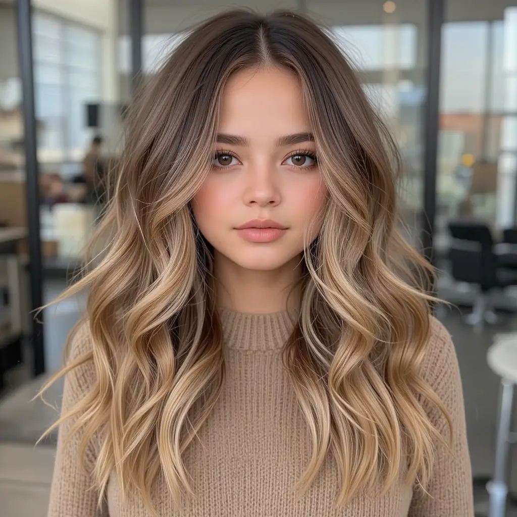 Honey Blonde Highlights