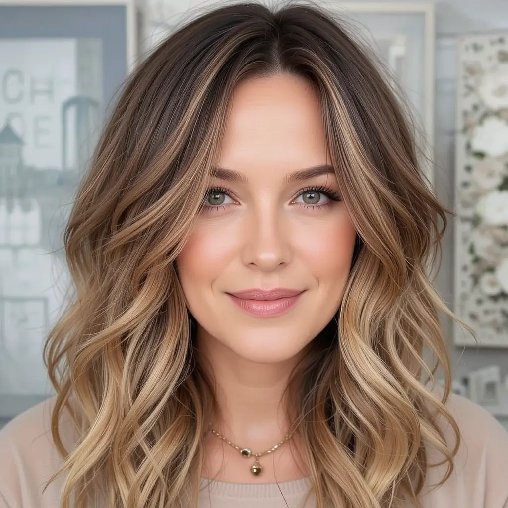 Honey Brunette Balayage
