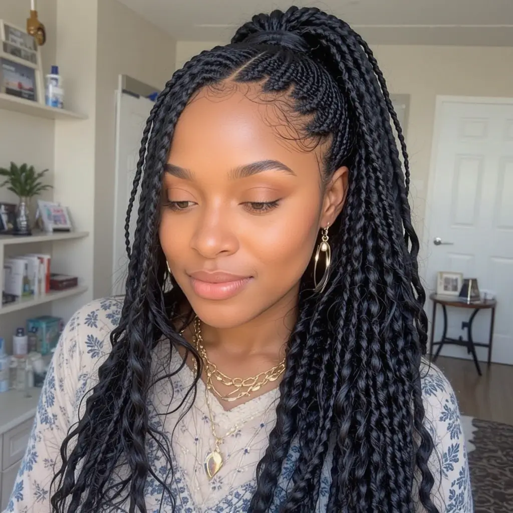 Jumbo Knotless Braids