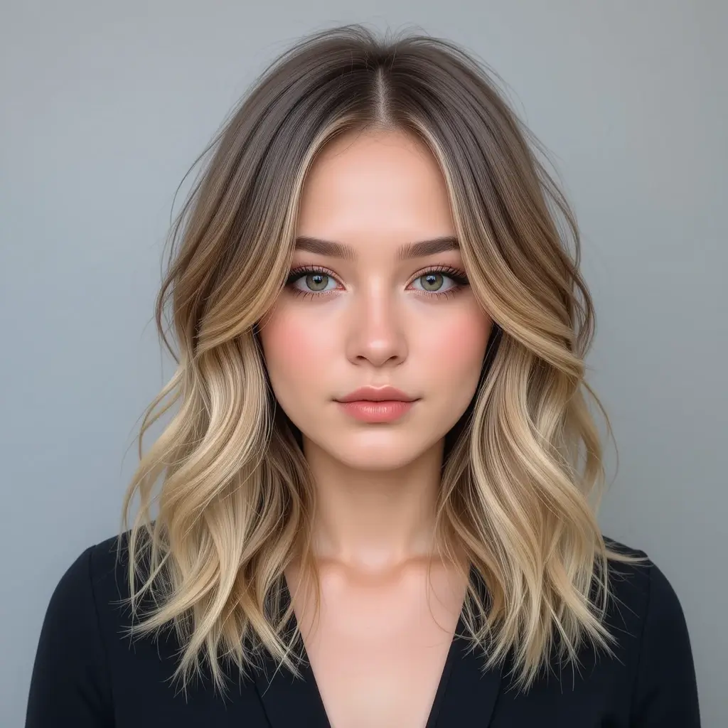 Layered Cut with Flipped Ends