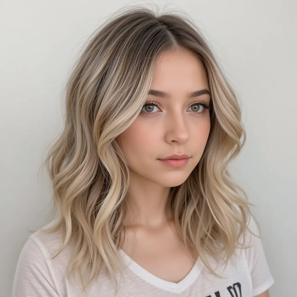 Layered Hair with Light Waves