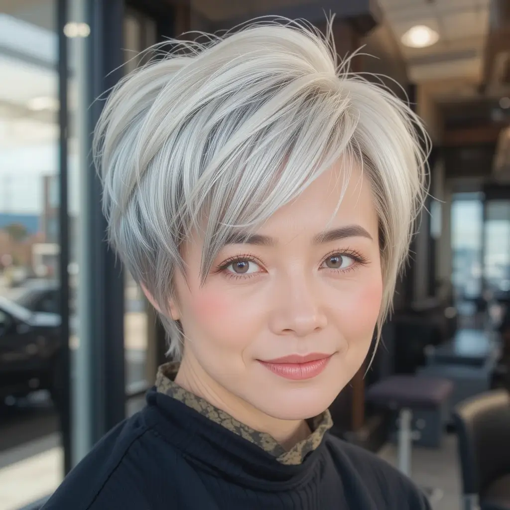 Layered Pixie with Volume