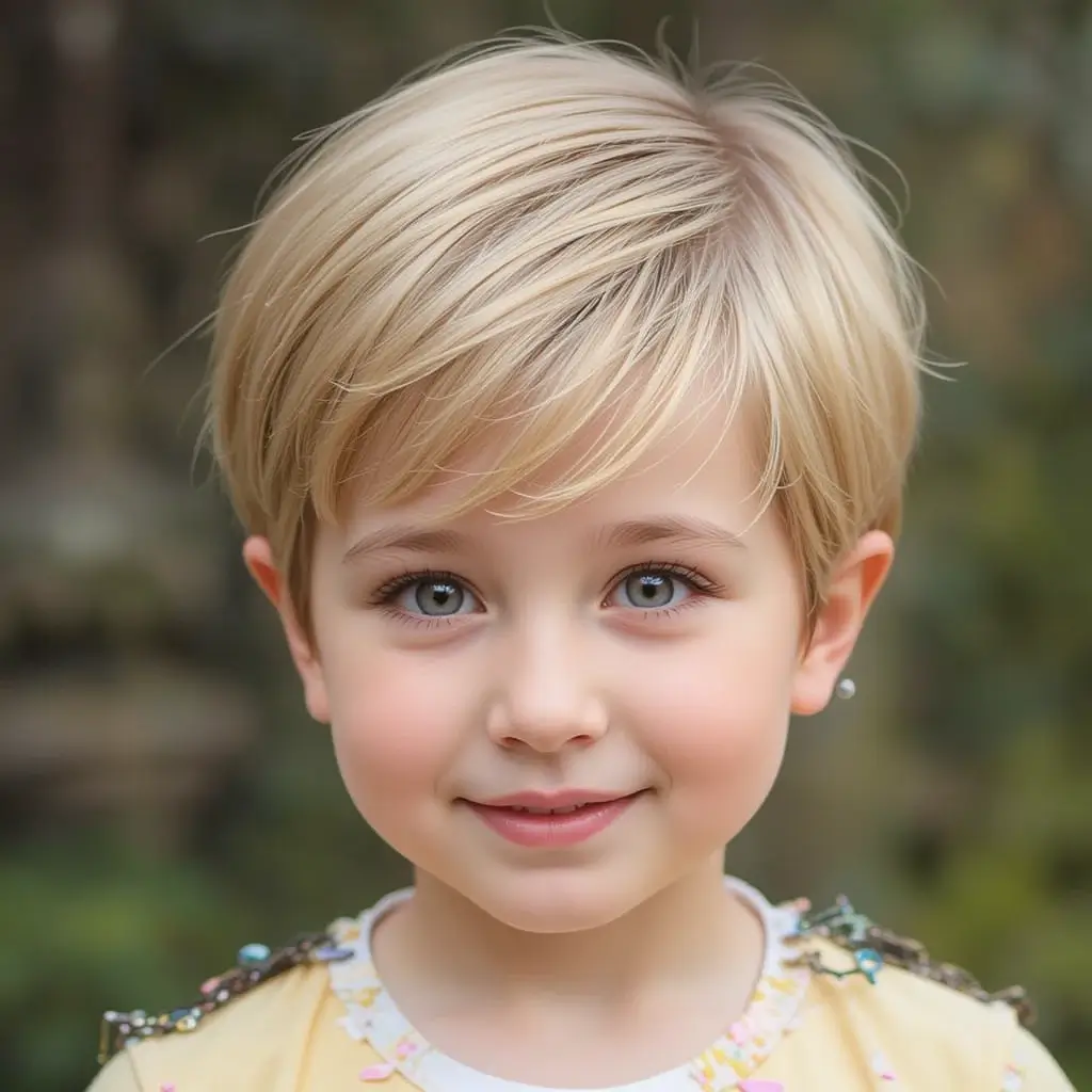 Layered Pixie with Volume