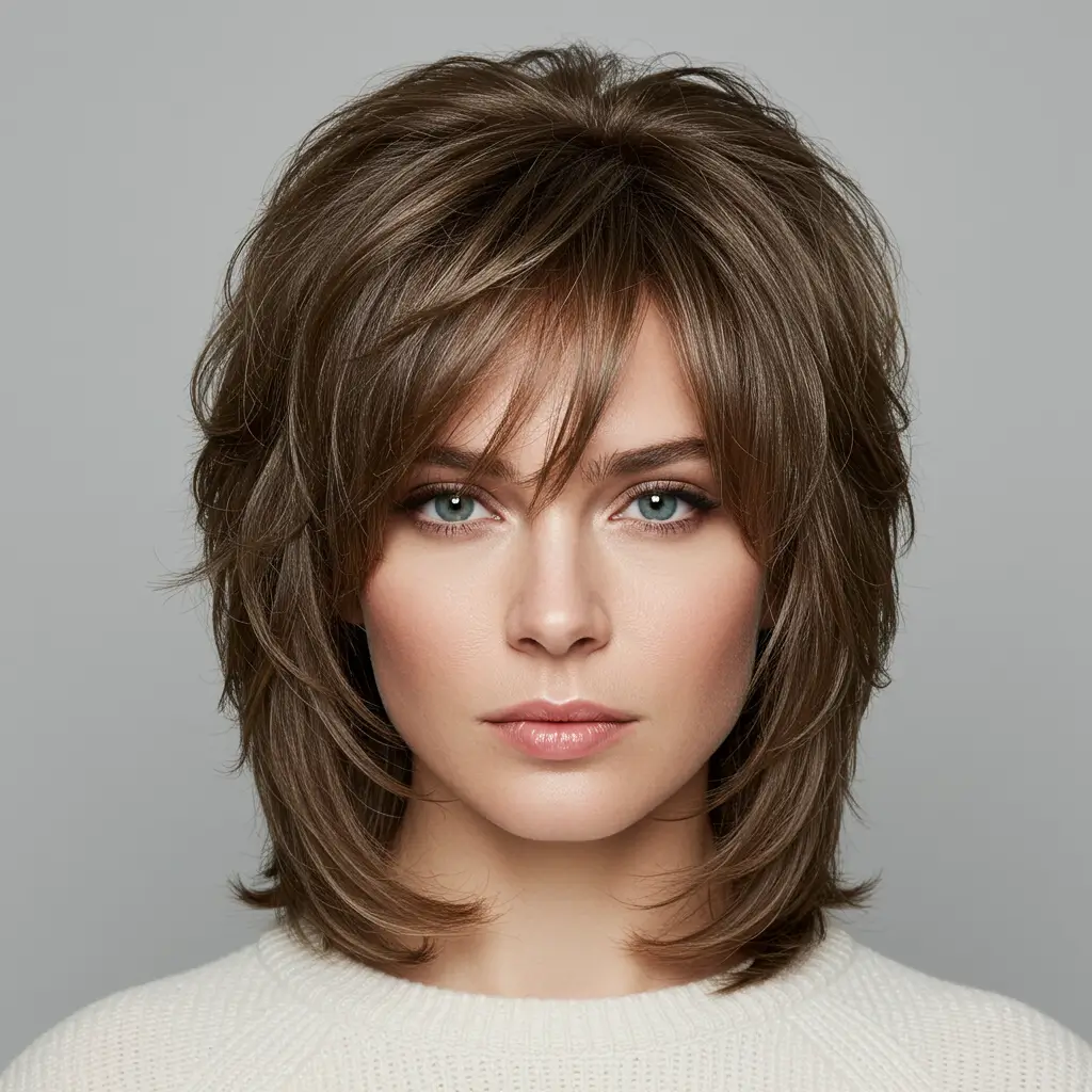 Layered Shag Haircut
