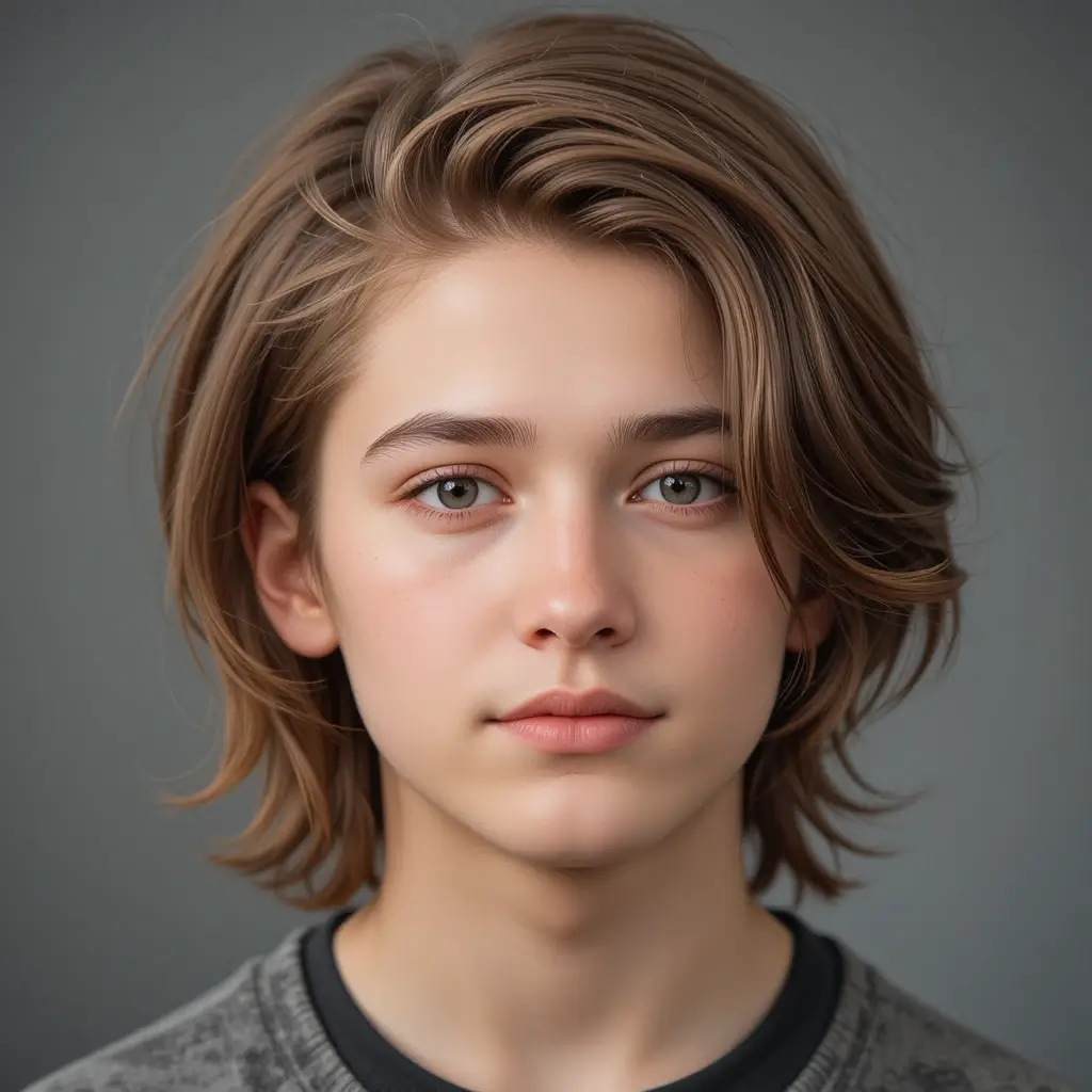 Layered Side Part